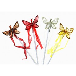 WD2303-5" Double Layer Butterfly Wand